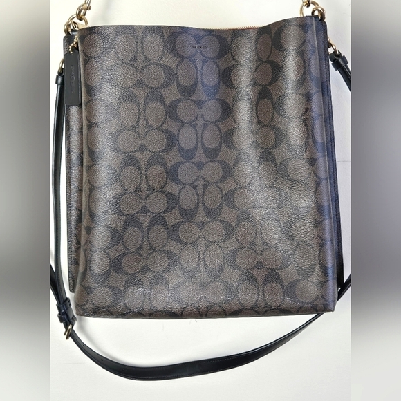 Coach Signature Logo Mollie Bucket Bag, CA561, Shoulder Or Crossbody - Picture 6 of 10